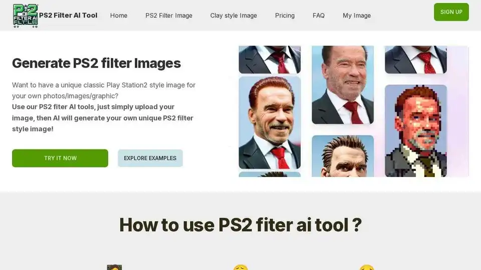 PS2 Filter AI Tool