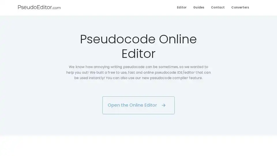 PseudoEditor