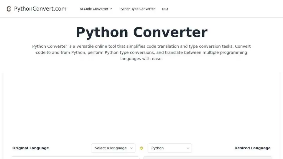 Python Converter