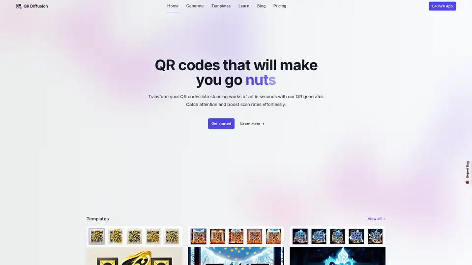 QR Diffusion