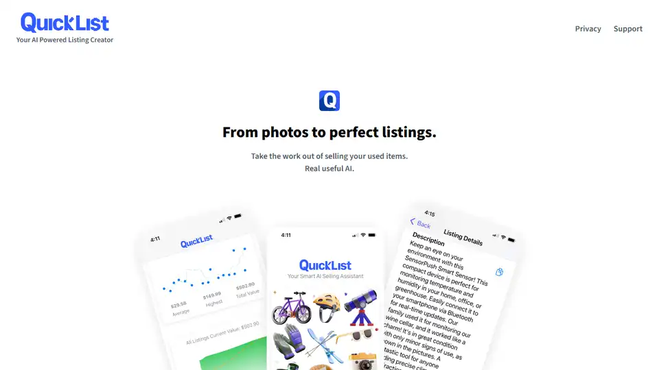 QuickList