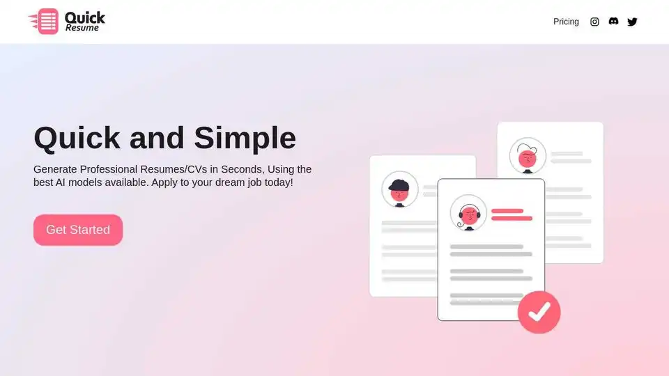 Quick Resume