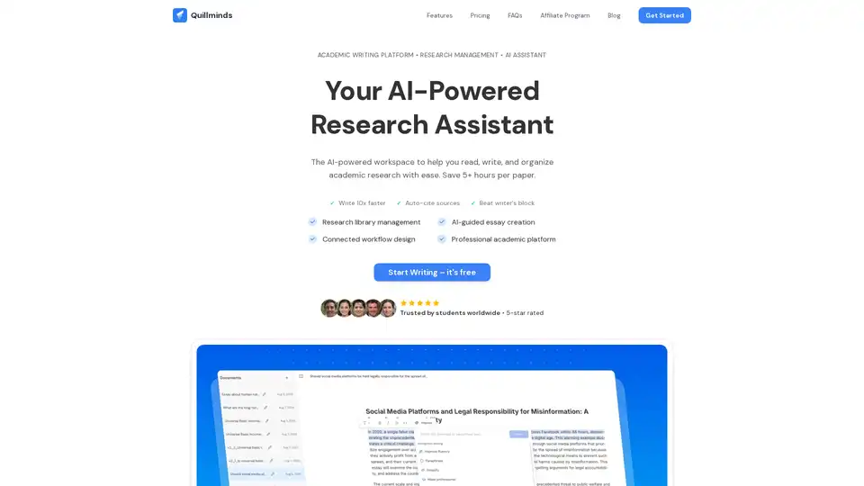 QuillMinds Academic OS