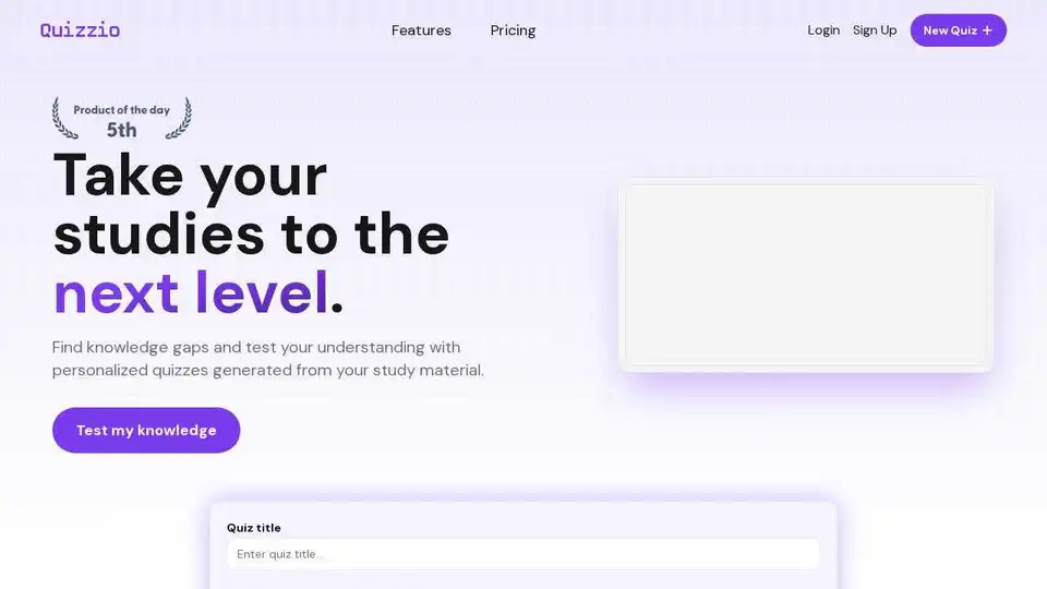 Quizzio