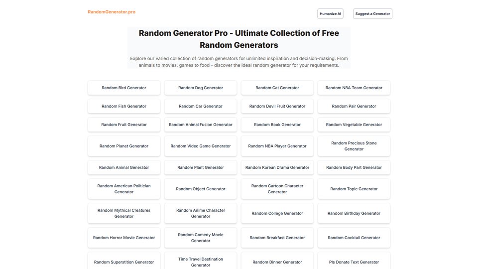 Fl Random License Generator Random Generator Pro:免费在线随机工具,激发灵感