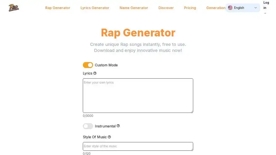 AI Rap Generator