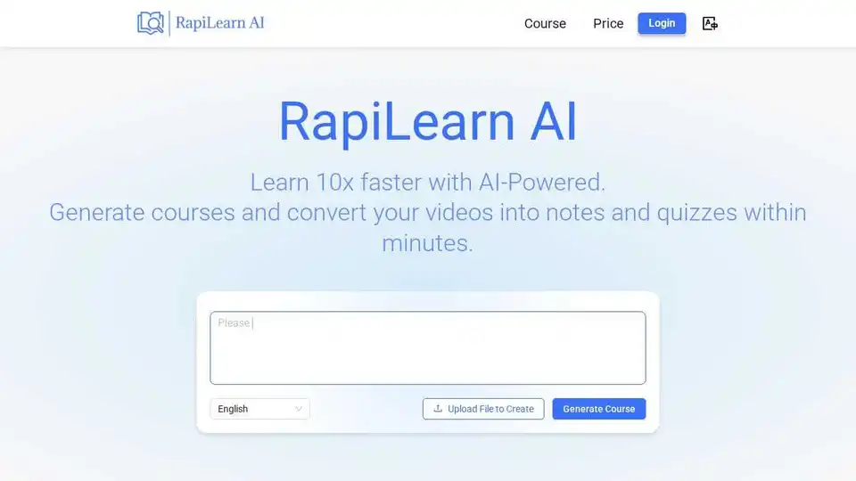 RapiLearn AI