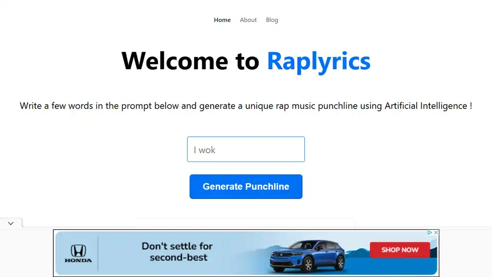 Raplyrics