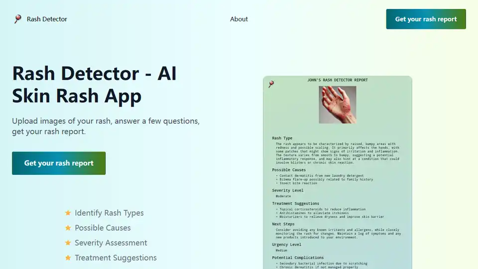 Rash Detector
