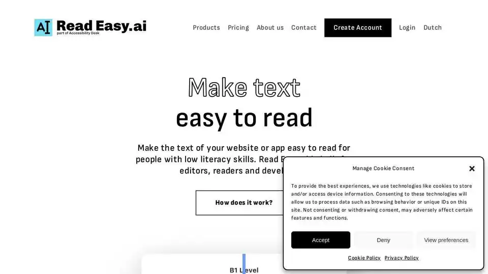 Read Easy.ai