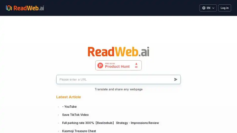 ReadWeb.ai