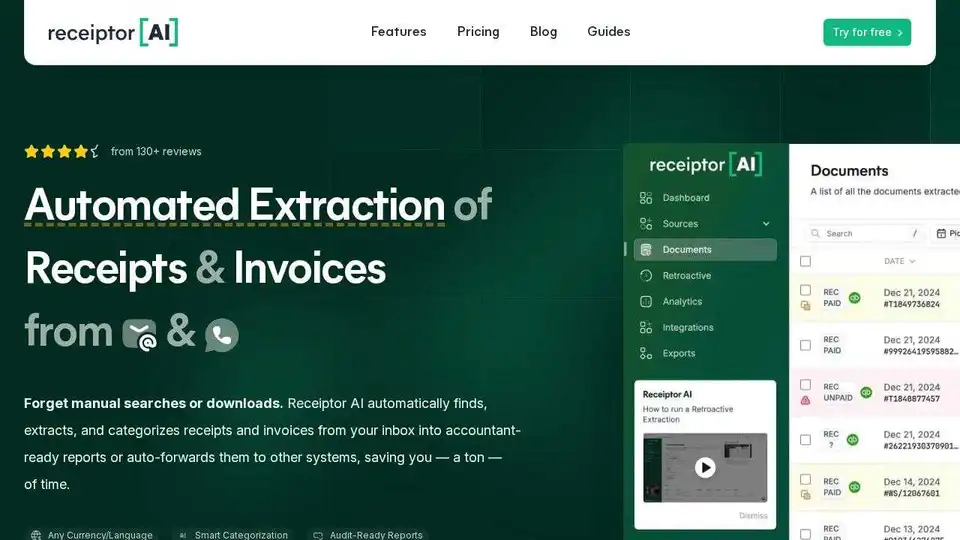 Receiptor AI