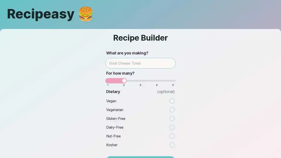 Recipeasy