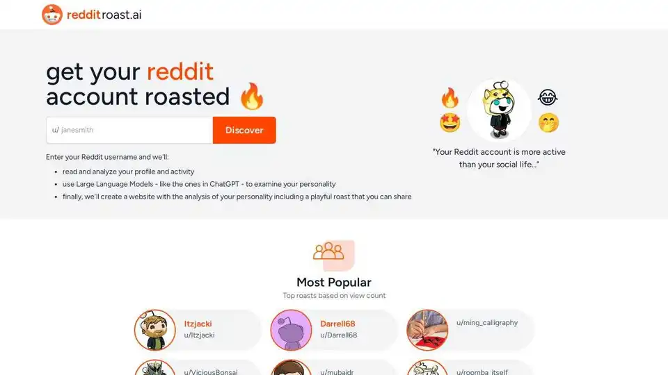 Reddit Personality - AI Agent