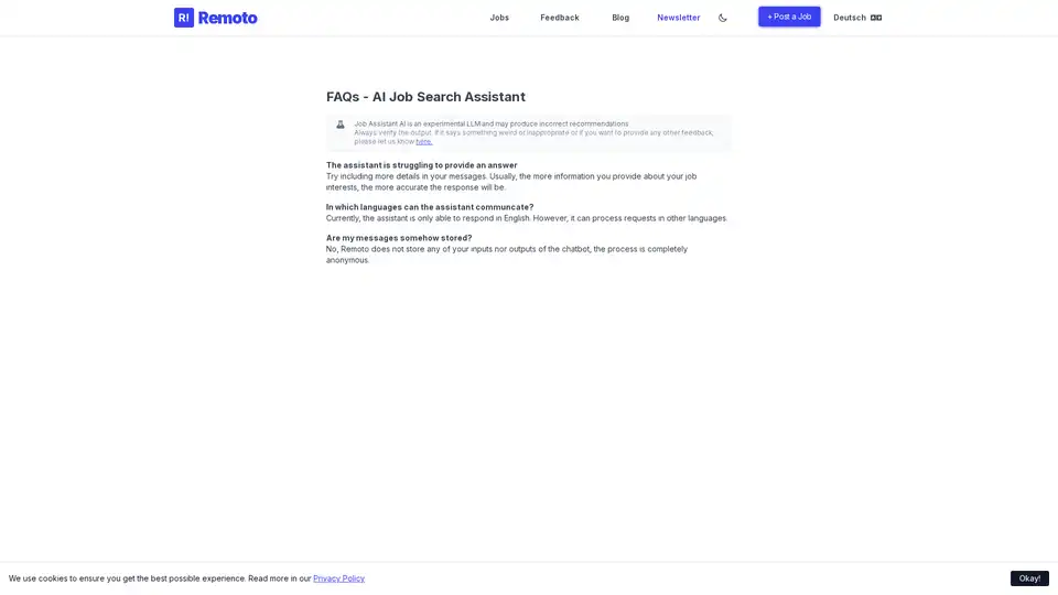 AI Job Assistant