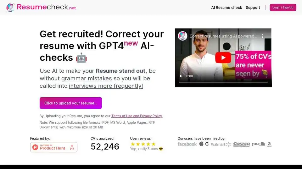 Resumecheck.net