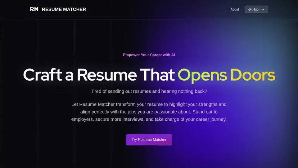 Resume Matcher