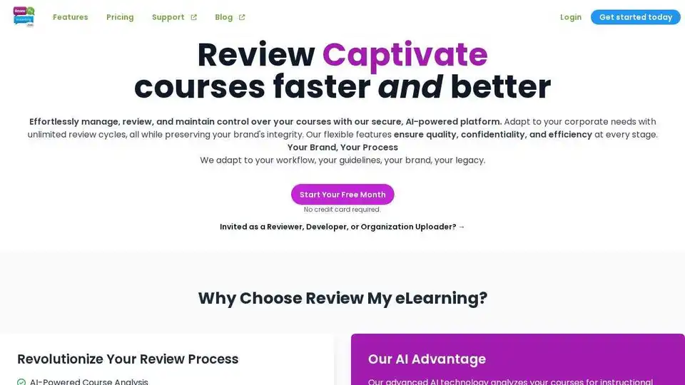 Review My eLearning
