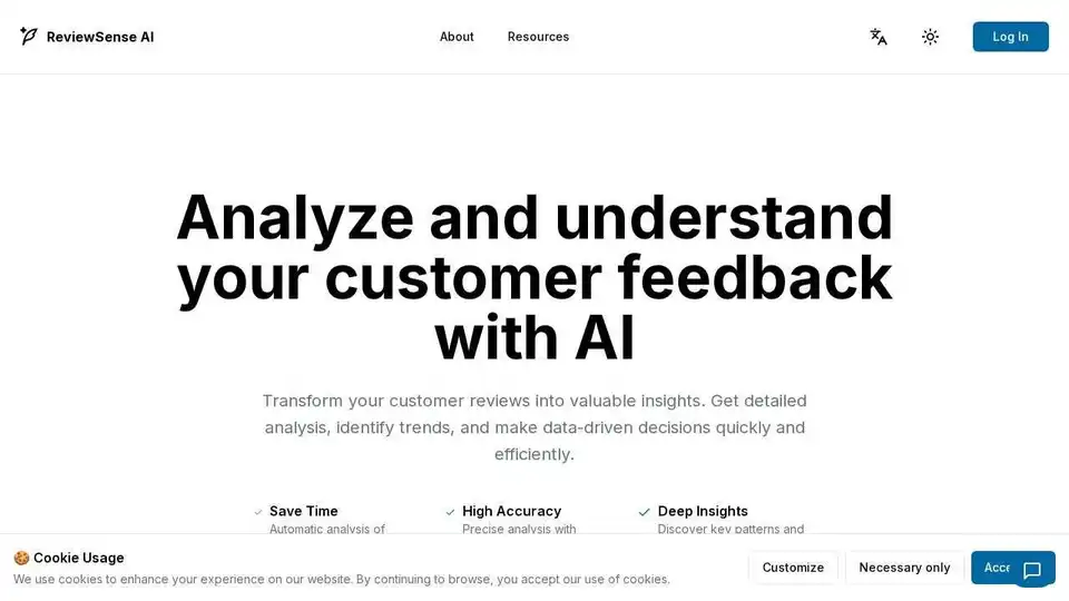 ReviewSense AI