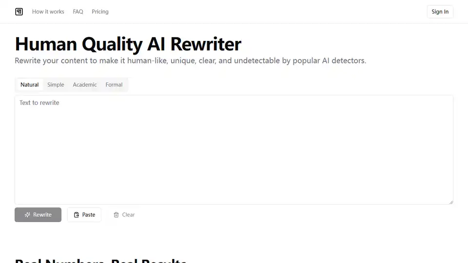 Rewritify