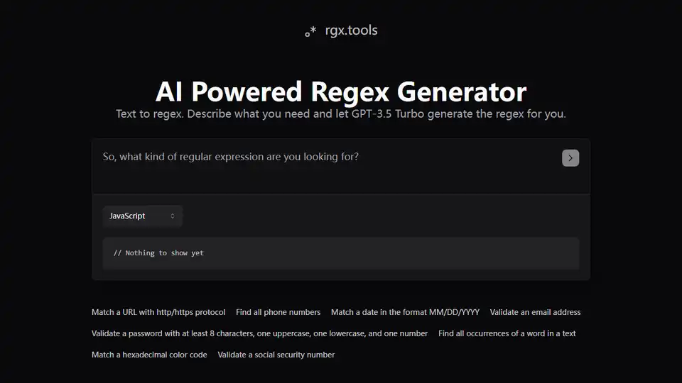 rgx.tools