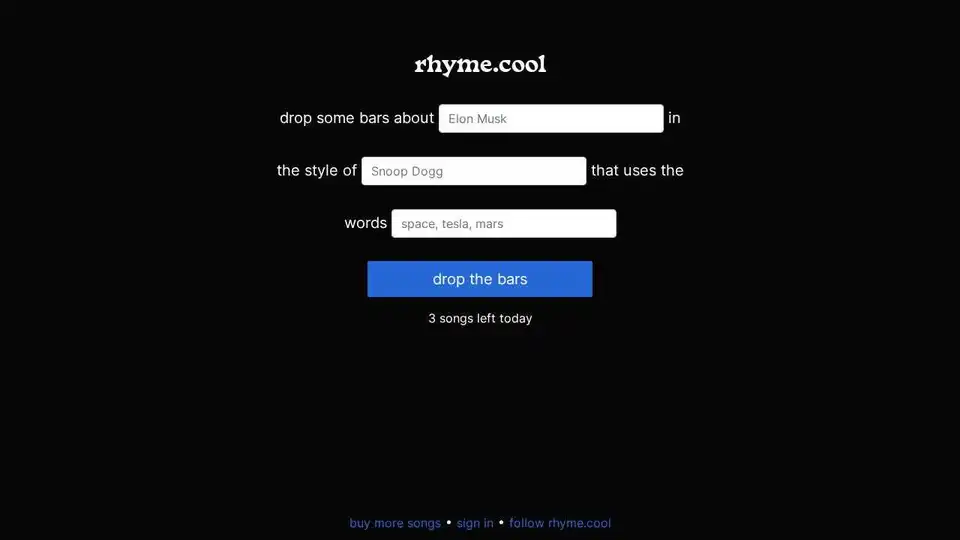 rhyme.cool