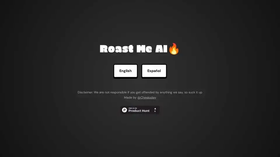 Roast Me AI