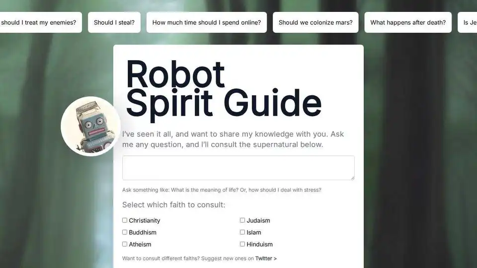Robot Spirit Guide