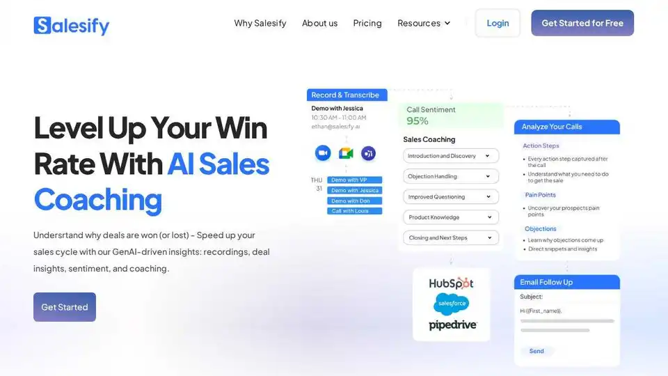 Salesify AI Sales Coach