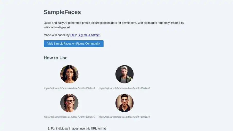 SampleFaces.com