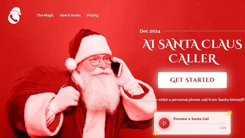 AI Santa Claus Caller