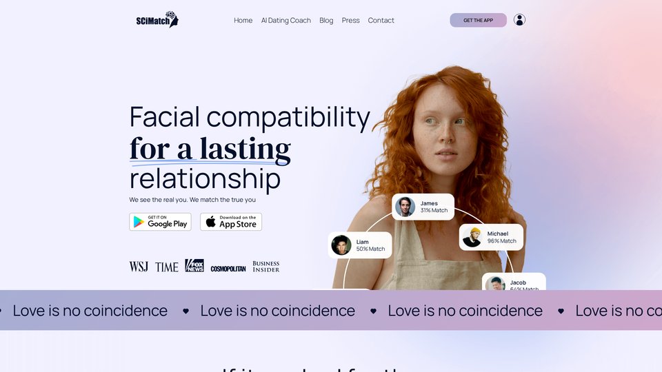 AI Dating App - SCiMatch: Find Your Perfect Match with AI