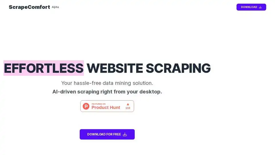 ScrapeComfort