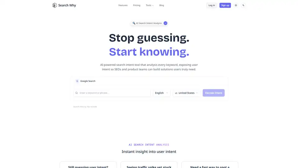 Search Why