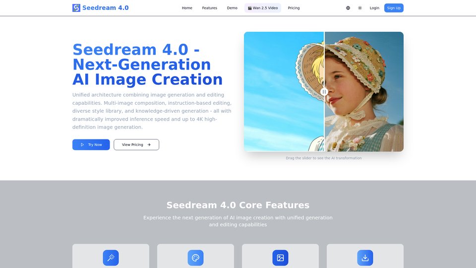 Seedream 4.0: AI Image Generator with Instruction-Based Editing