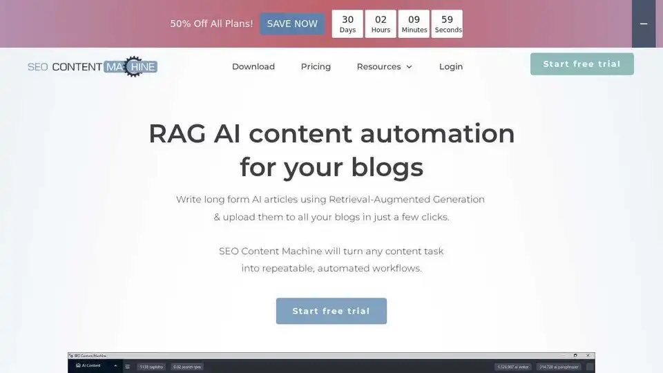 SEO Content Machine