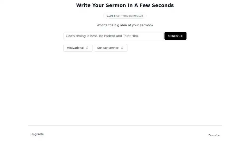 SermonGPT