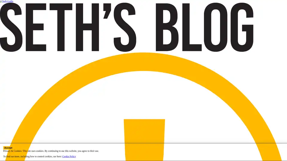 Seth's Blog