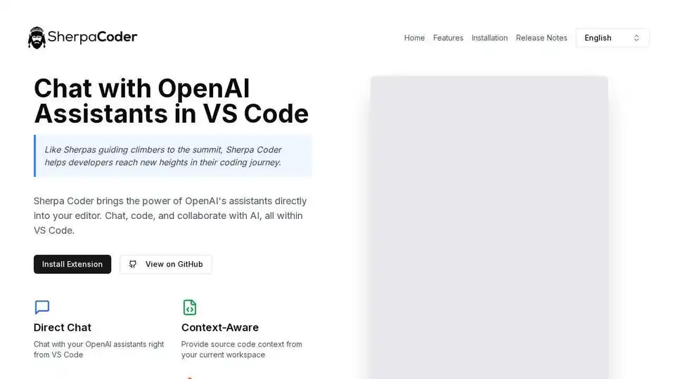 Sherpa Coder