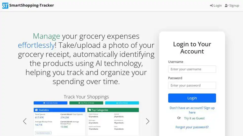 SmartShopping-Tracker