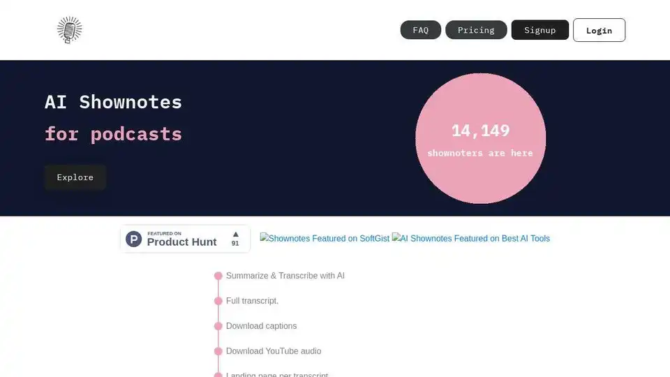 AI Shownotes