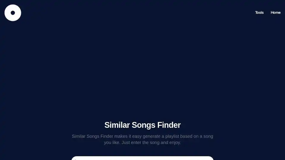 Find similar songs and generate amazing playlists quickly with Similar Songs Finder.