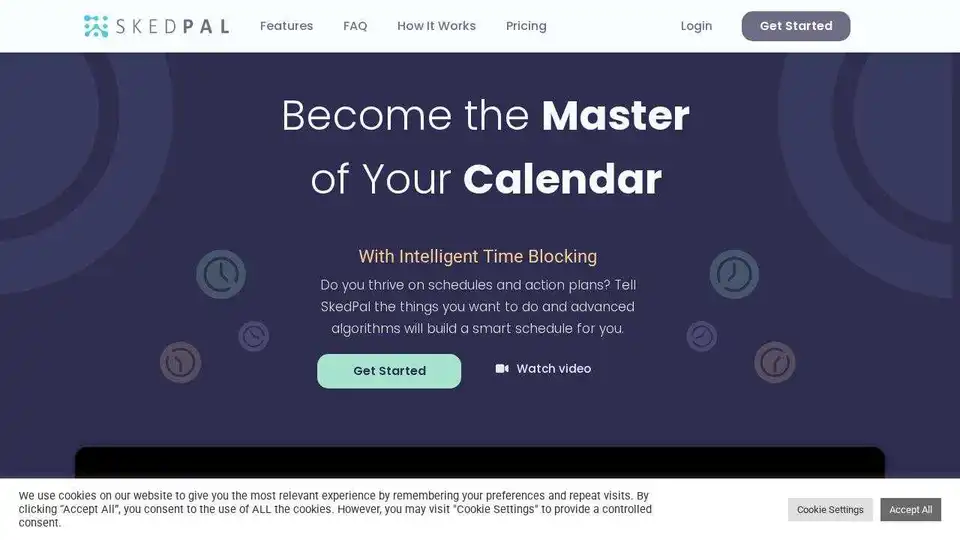 SkedPal is an AI-powered calendar app that automates task scheduling and time blocking, helping users manage their time more efficiently.