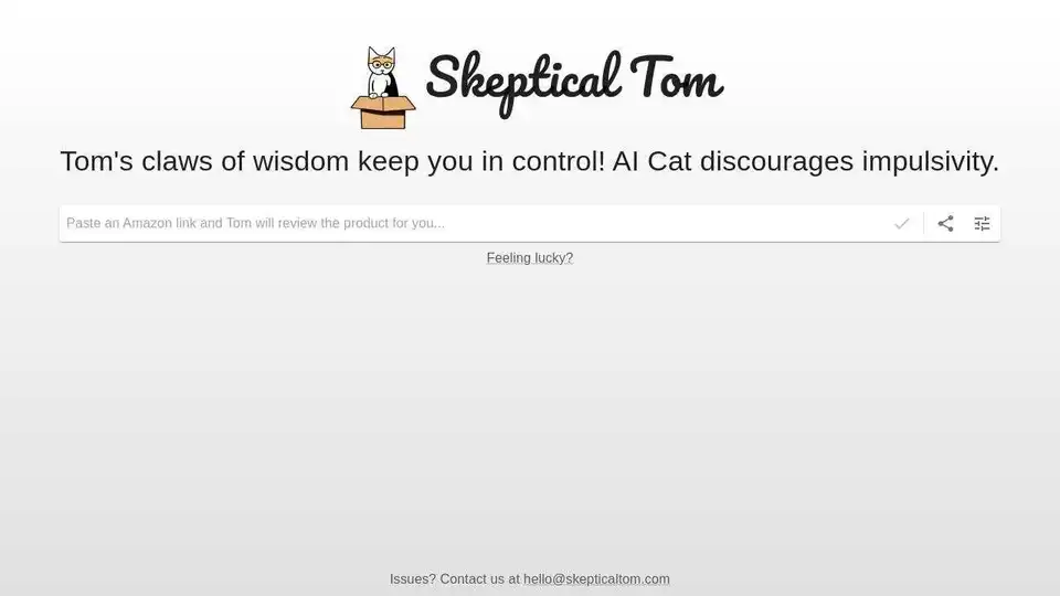 Skeptical Tom