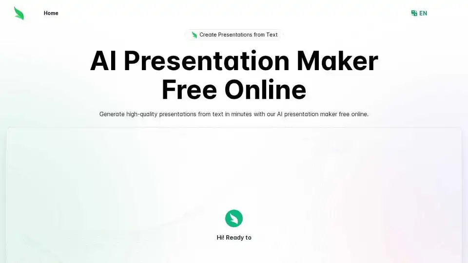 AI Presentation Maker