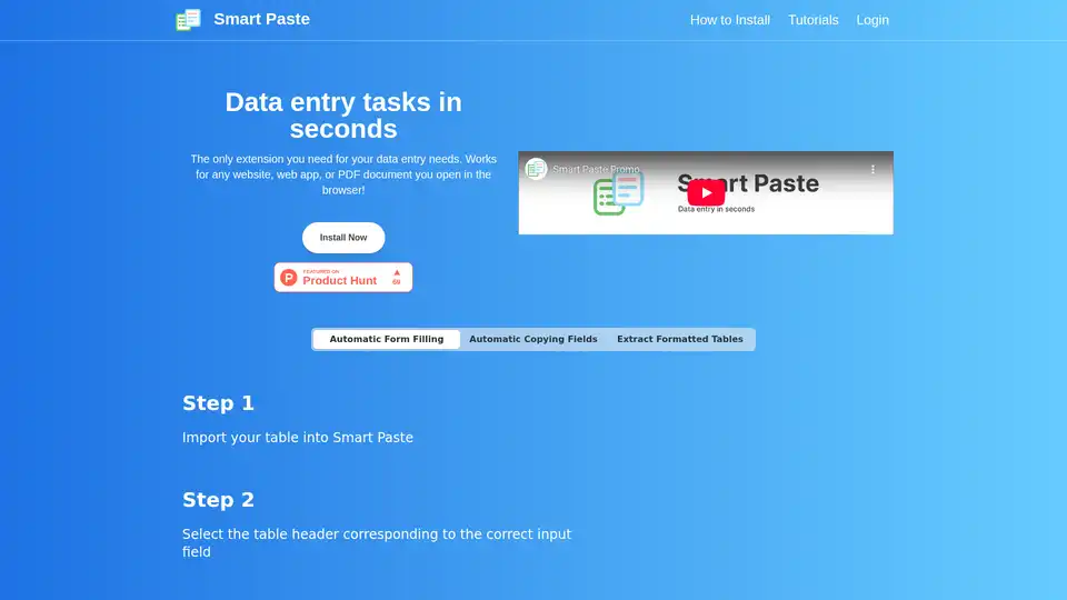 Smart Paste