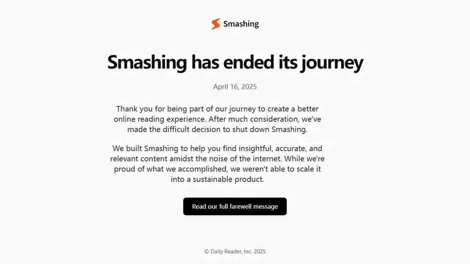 Smashing