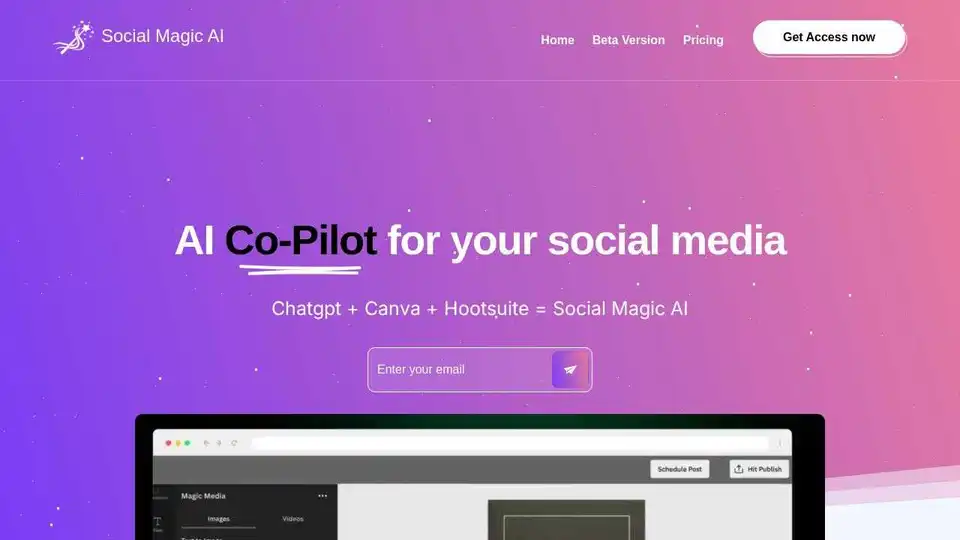 Social Magic AI