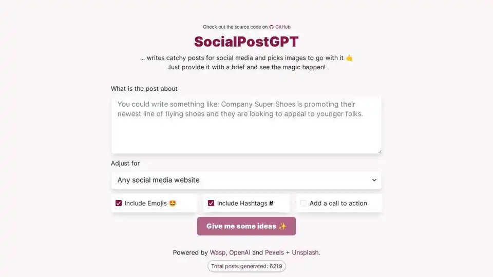 SocialPostGPT