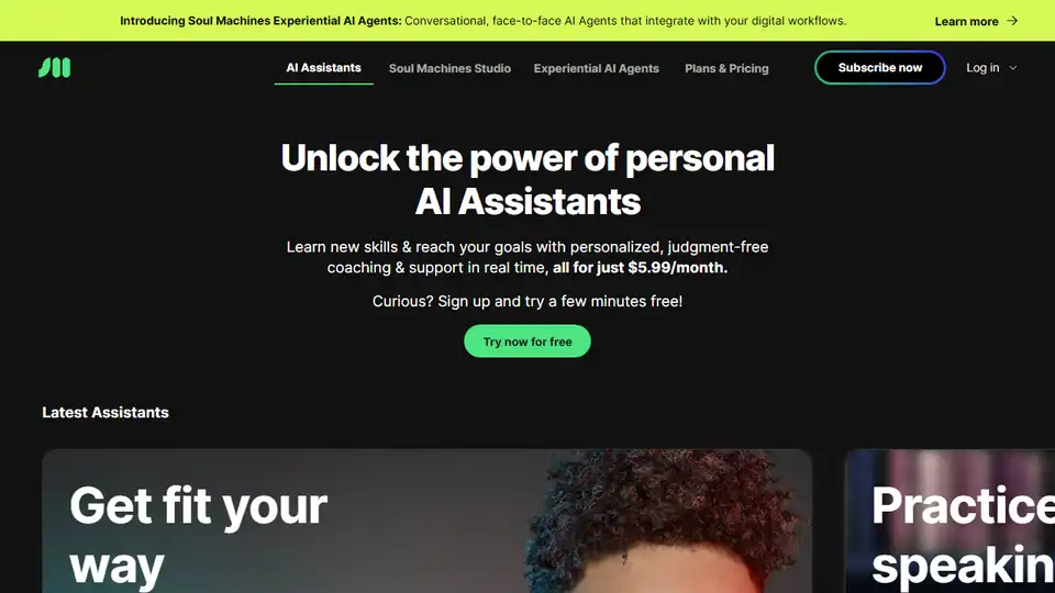 Soul Machines AI Assistants